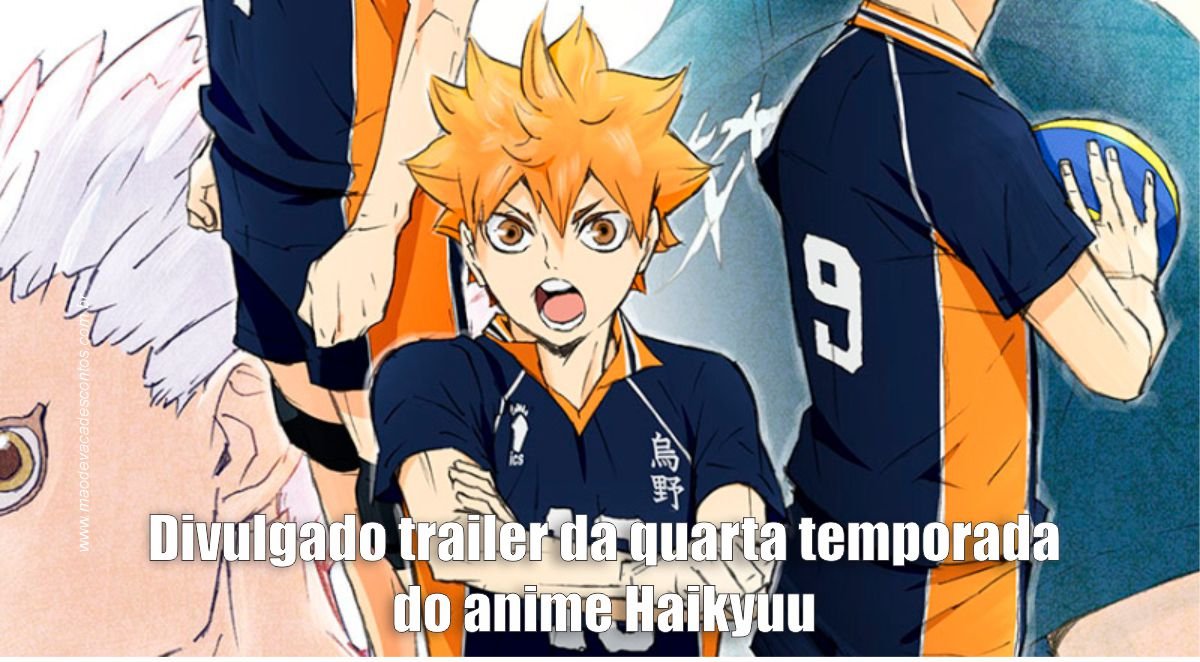 Veja o novo trailer da segunda parte de HAIKYU!! TO THE TOP