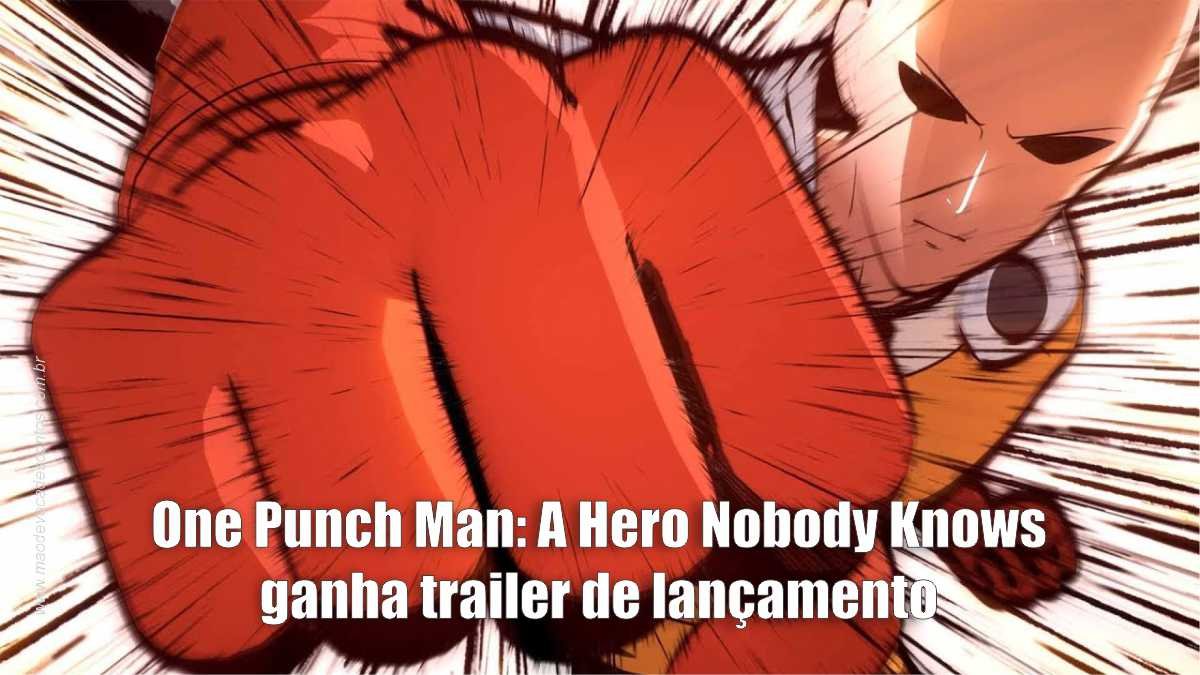 Três personagens novos em One Punch Man A Hero Nobody Knows